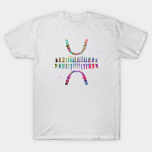 Teeth T-Shirt by erzebeth